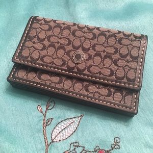 New Coach Card Holder